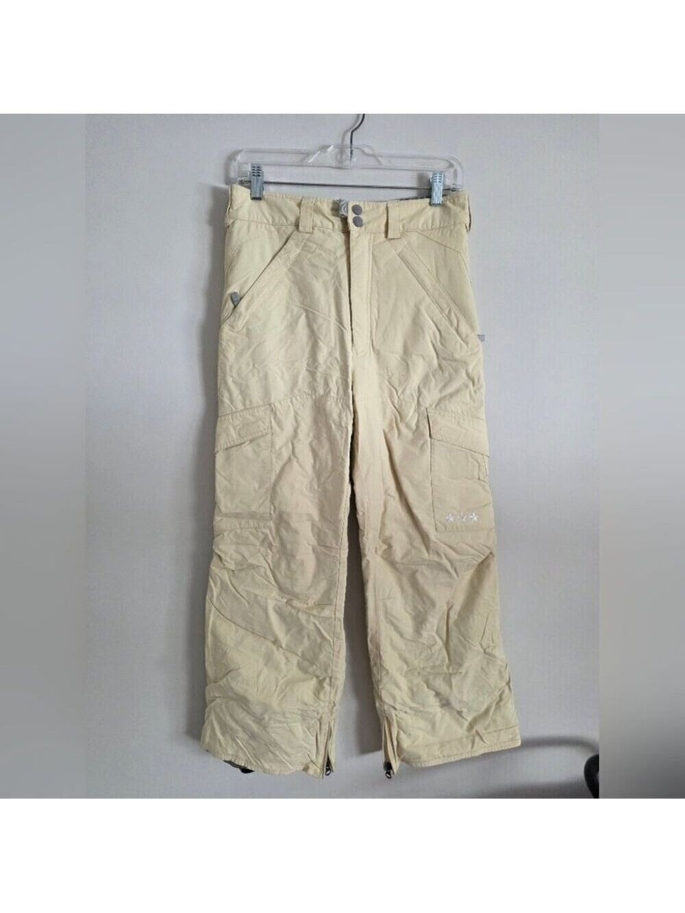 BURTON | Dryride women's snowboard pants yellow Beige Sz S M